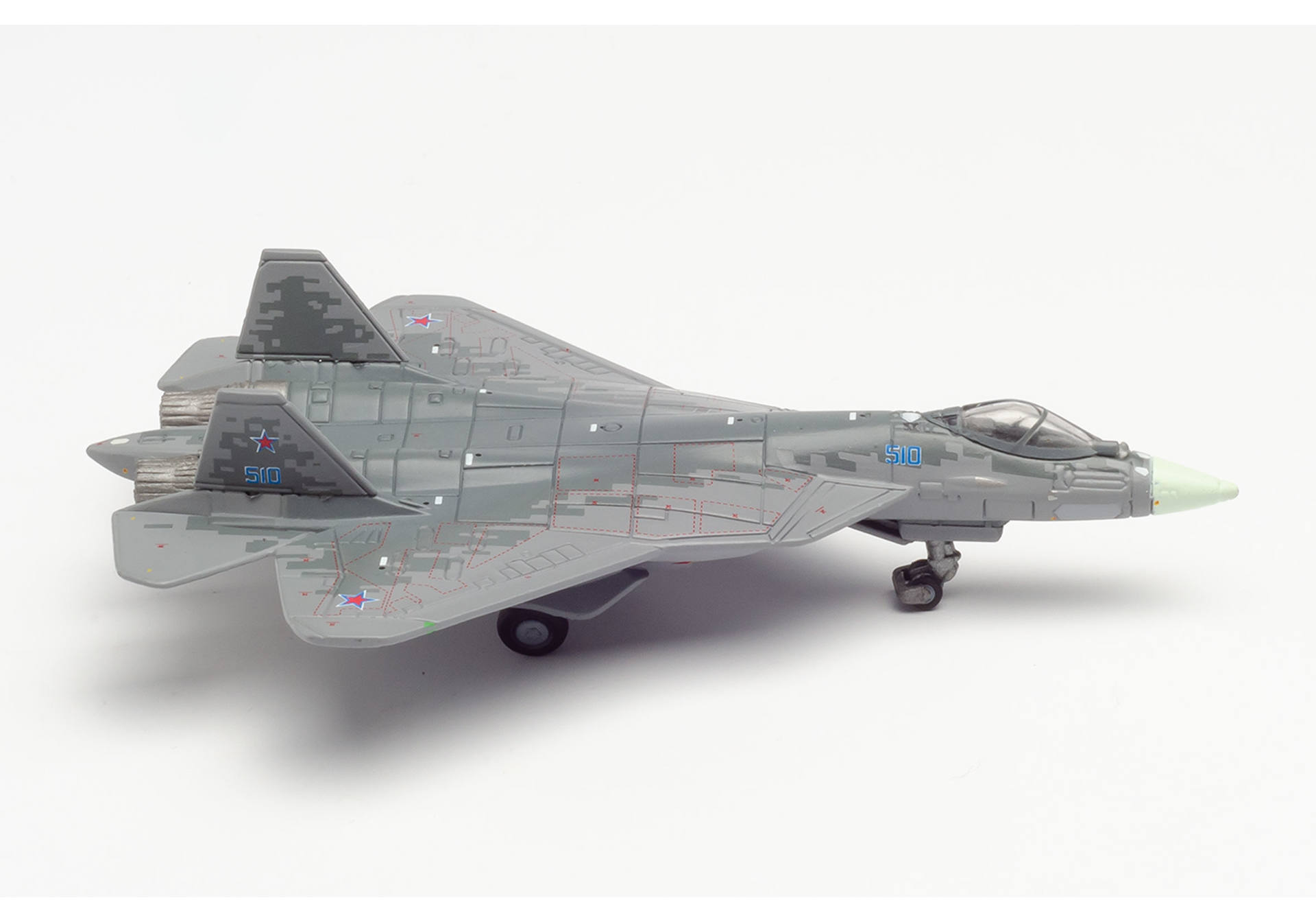 Sukhoi T-50 (SU-57) prototype - Pixel color scheme