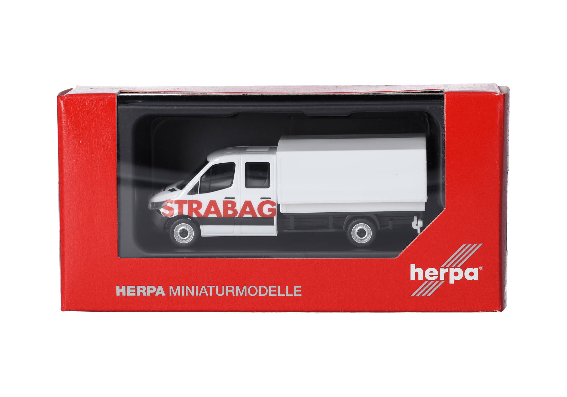 Mercedes-Benz Sprinter '18 Doppelkabine Pritsche/Plane "STRABAG" (Österreich/Wien)