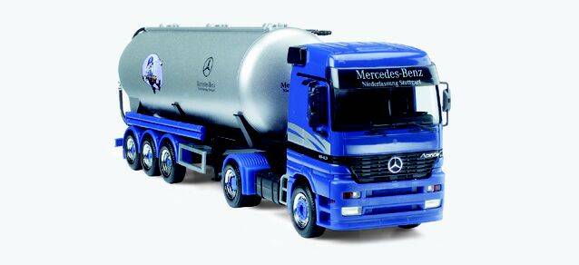 Mercedes-Benz Actros LH Feldbinder Silo-SZG "DC Stuttgart"