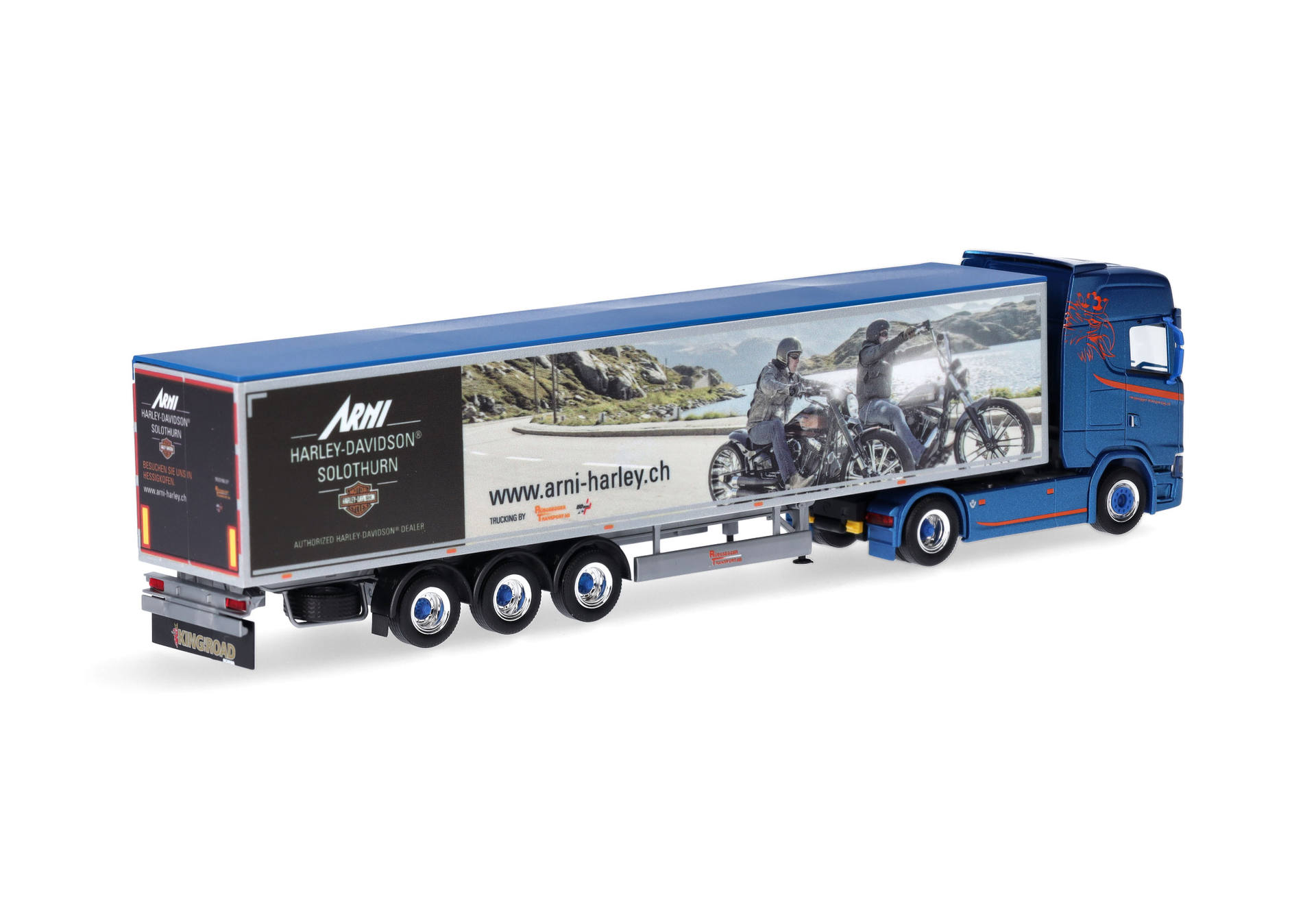 Scania CS 20 HD walking-floor semitrailer "Rüegsegger/Arni" (Swiss)