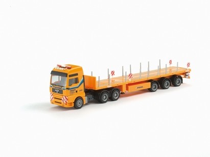 Man TGA Notoboom Teletrailer saddle train