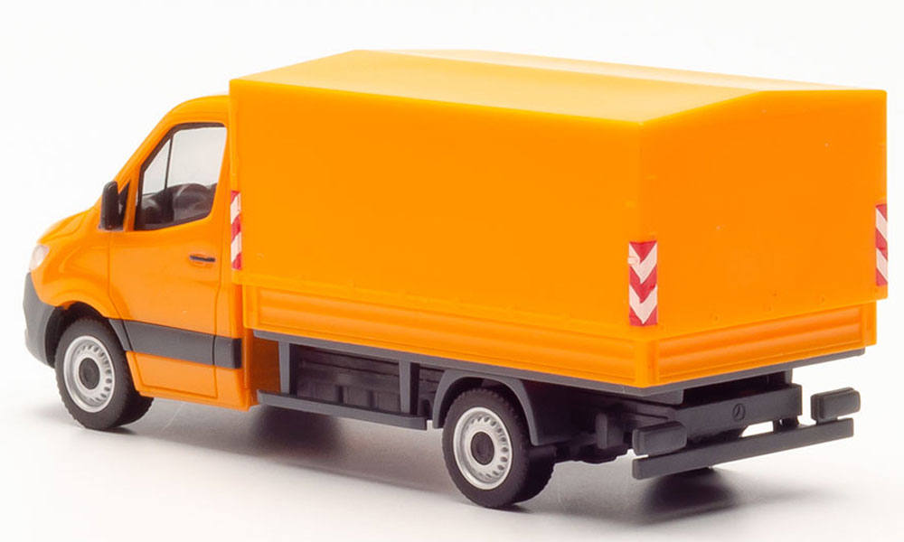 Mercedes-Benz Sprinter Pick-up /canvas communal orange