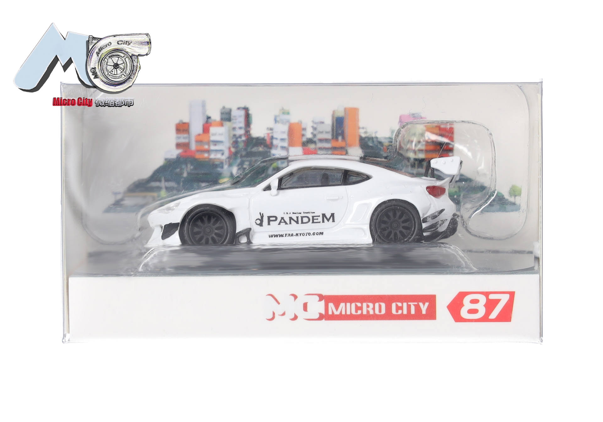 Spielzeugauto, Gussform, weißes Auto, PANDem, 87