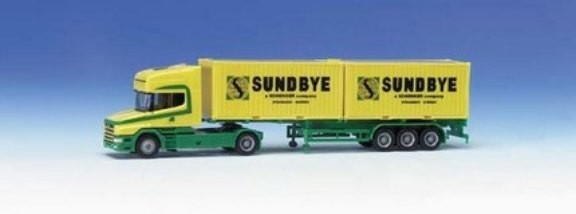 Scania Hauber '96 TL Container saddle train 2a/3a