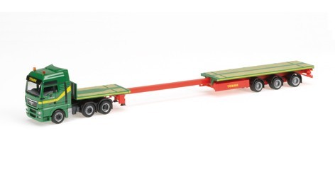 Man TGX XXL Teletrailer saddle train