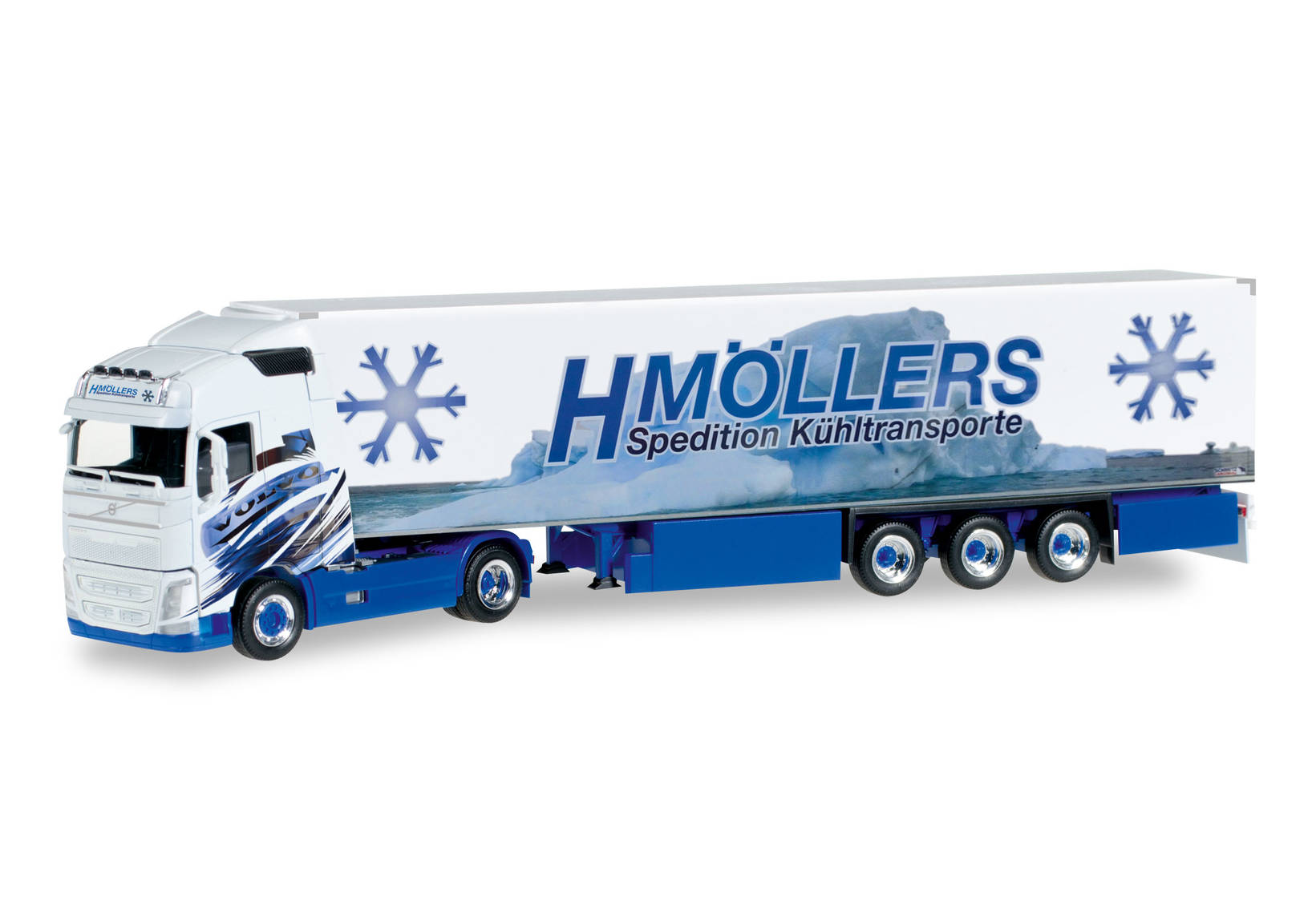 Volvo FH Gl. XL refrigerated box semitrailer "H.Möllers Kühltransporte"
