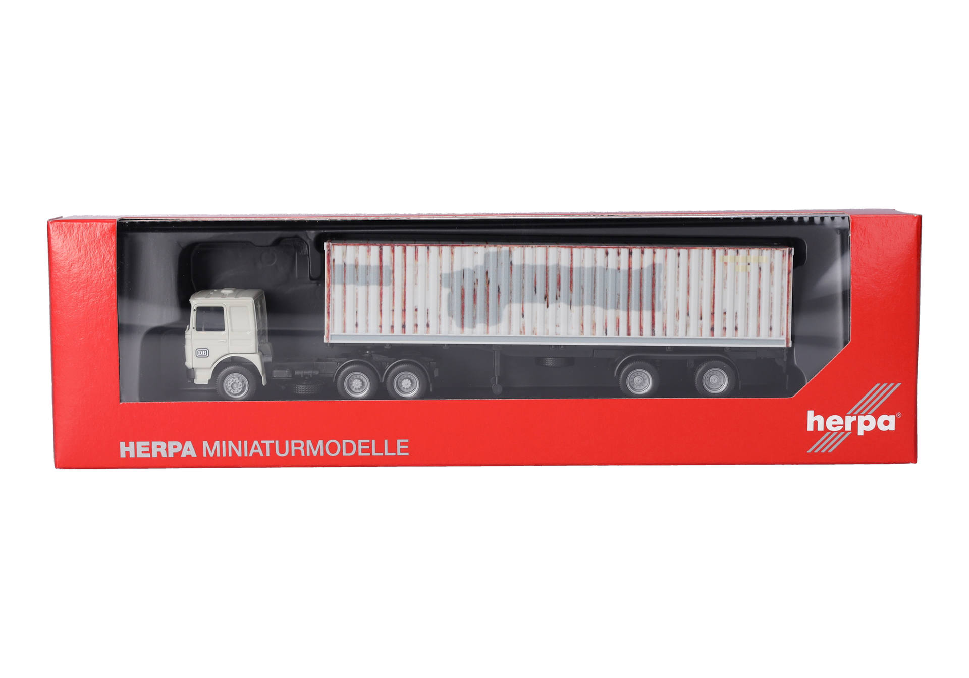 MAN F8 Container-Sattelzug "DB" (Deutsche Bahn)