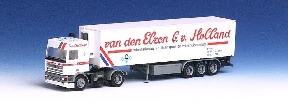 DAF 95 Kühlkoffer-Sattelzug 2a/3a