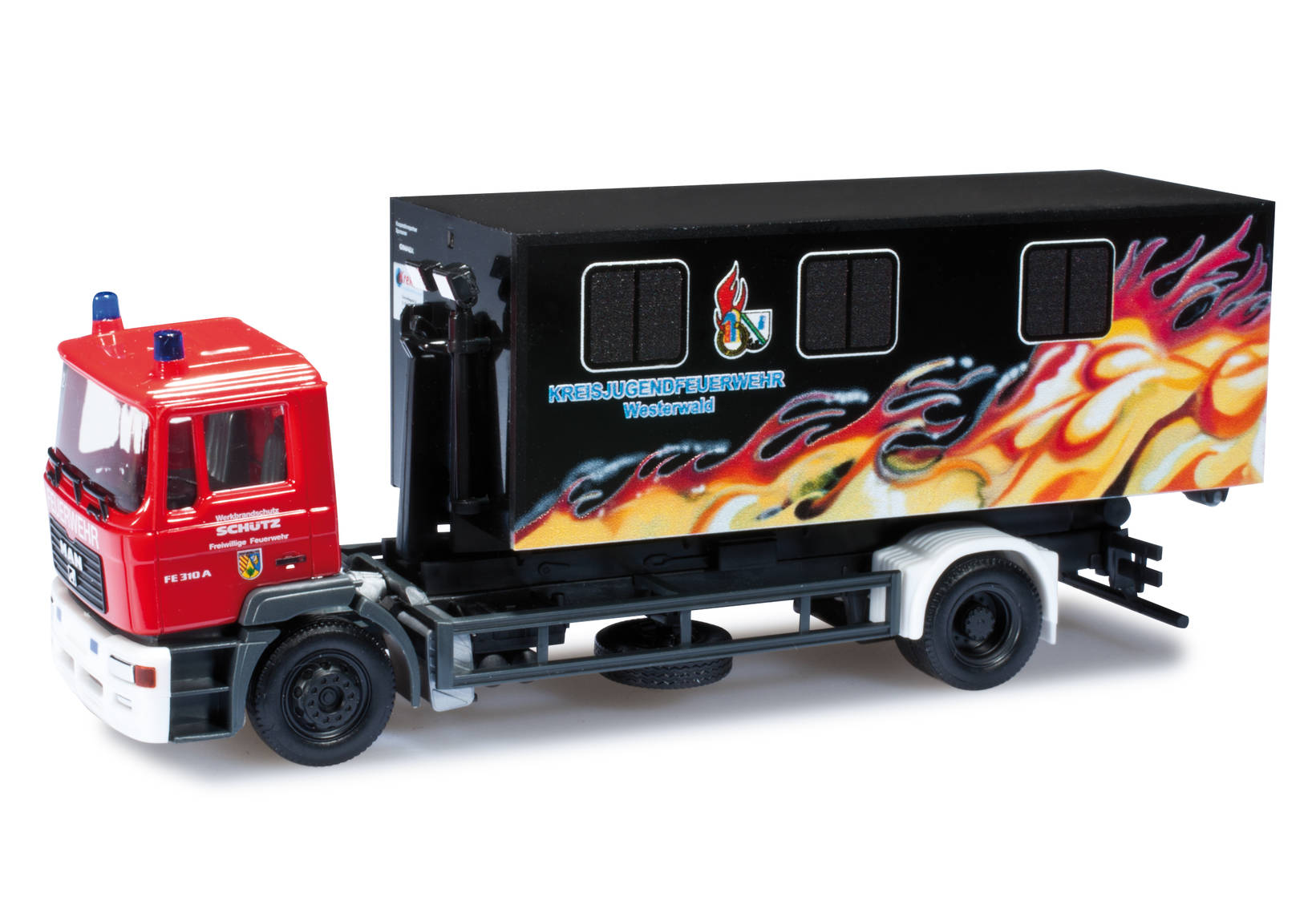 MAN M 2000 Abrollcontainer-LKW "Kreisjugendfeuerwehr Westerwald"
