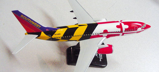 Southwest Airlines Boeing 737-700 "Maryland one"