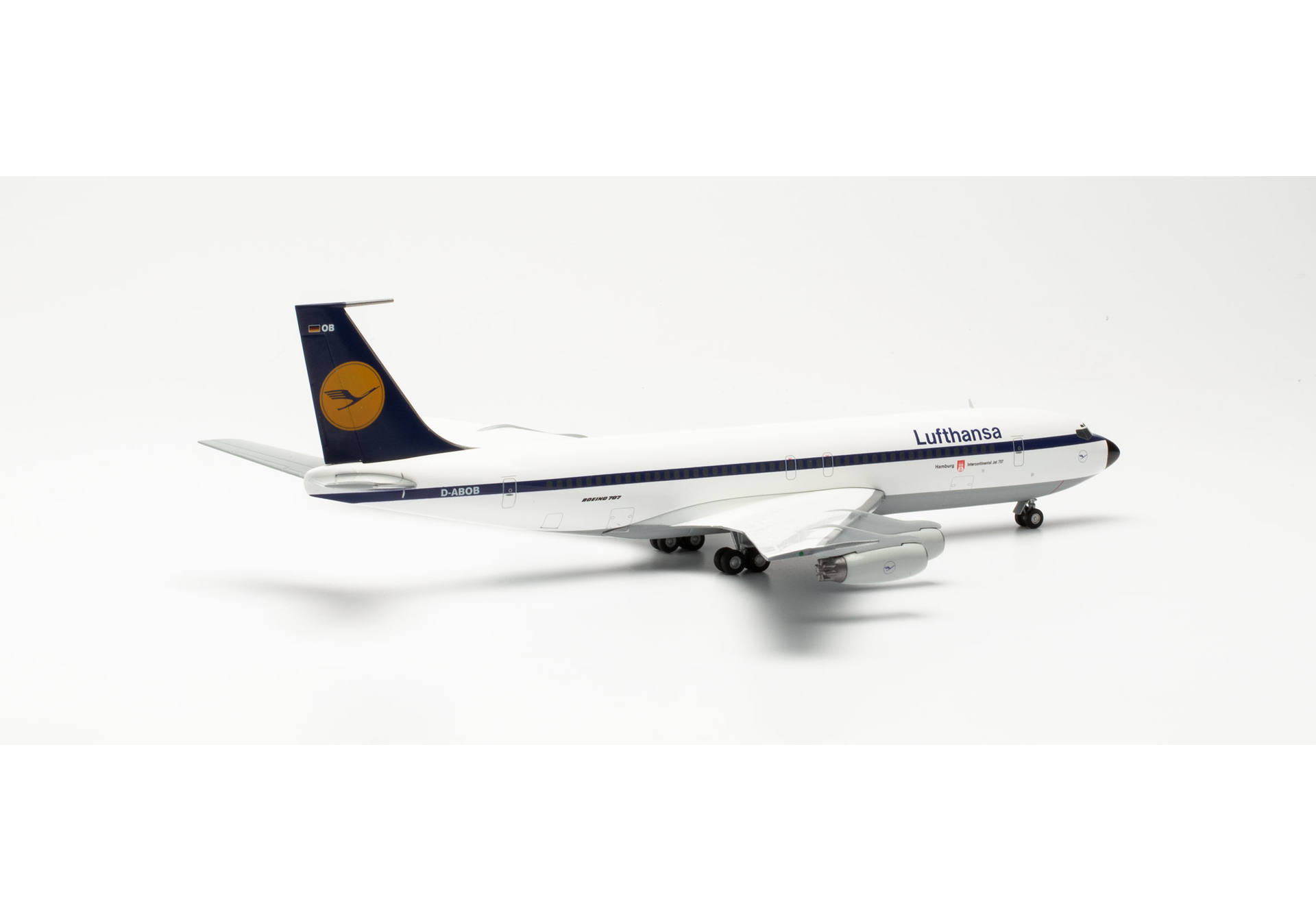 Lufthansa Boeing 707-400 (Hamburg Airport) - D-ABOB “Hamburg”