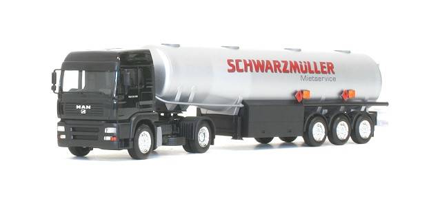 MAN TGA LX fuel tank semitrailer "Schwarzmueller"