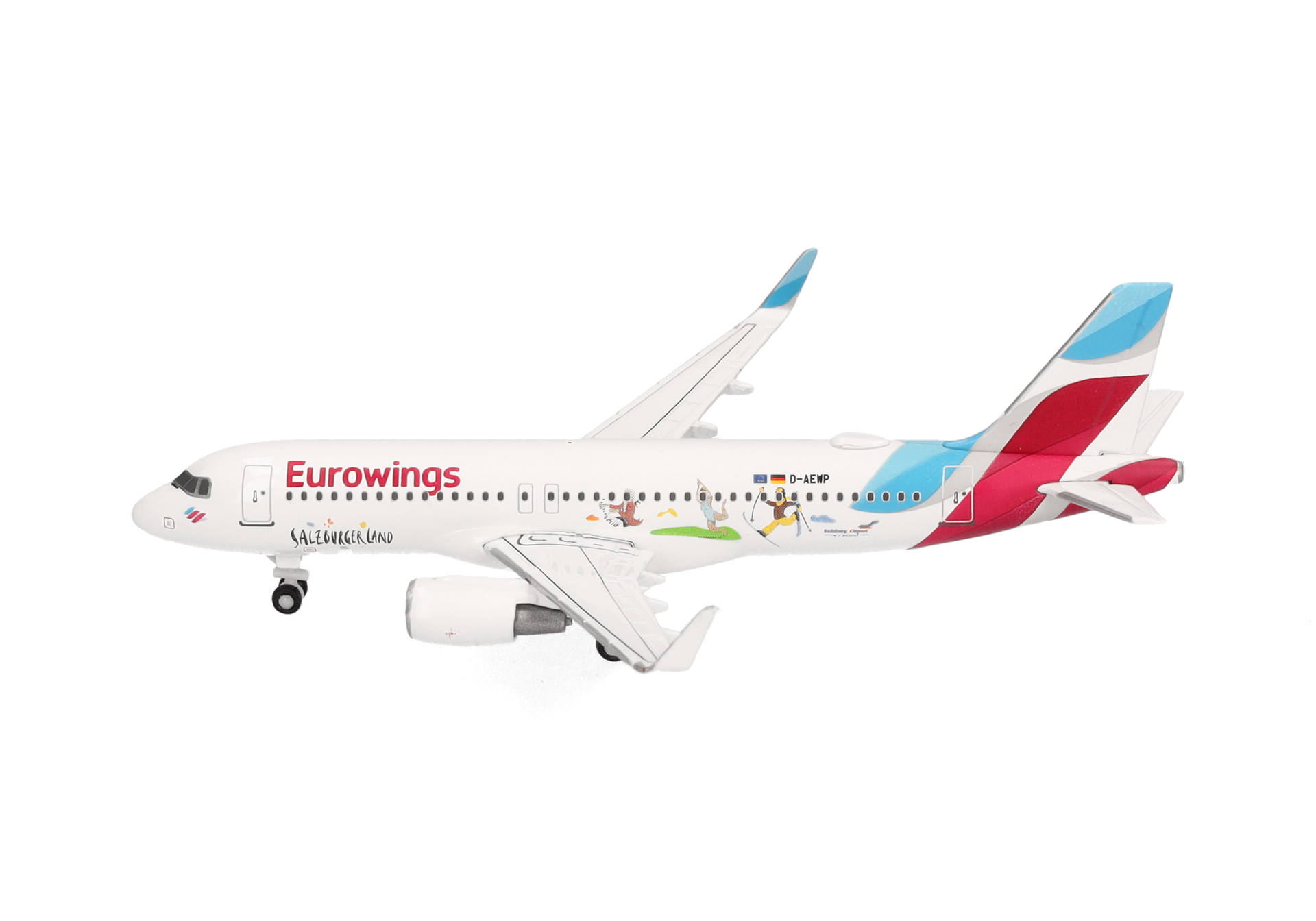 Eurowings Airbus A320 “Salzburger Land” – D-AEWP