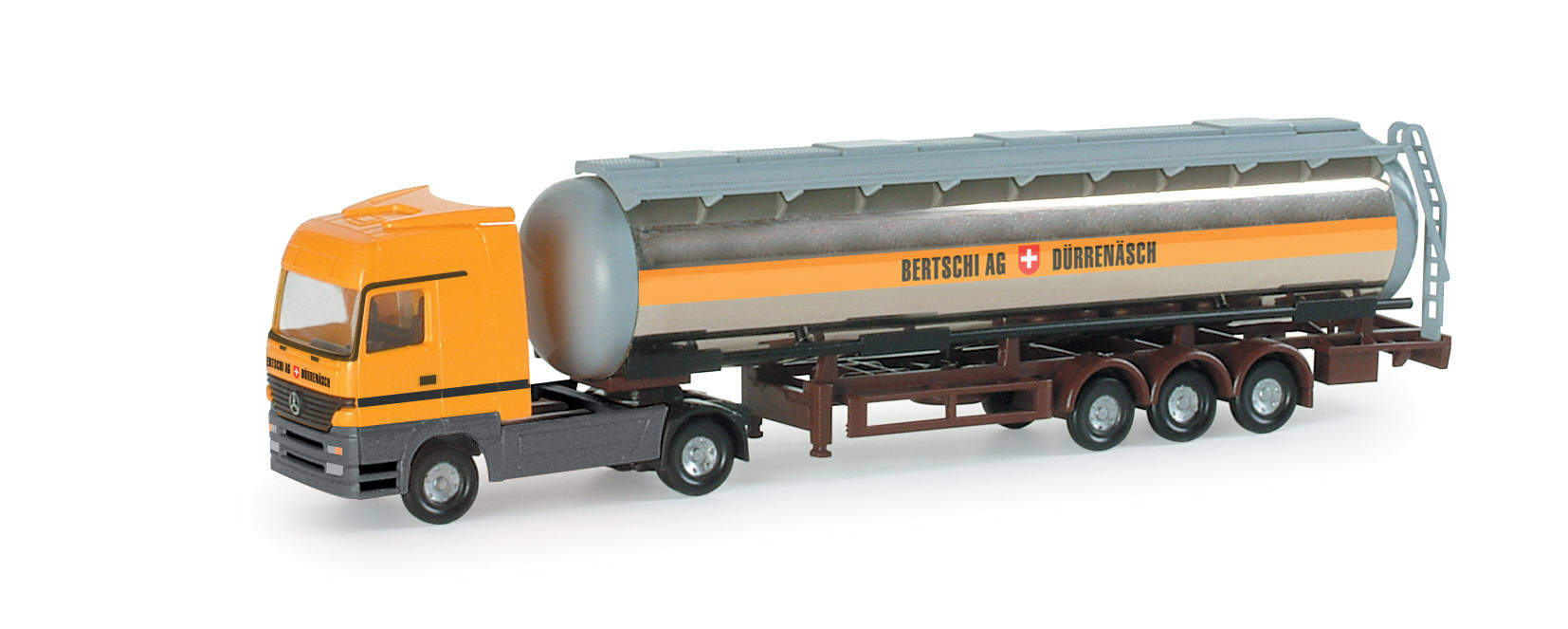 Mercedes-Benz Actros LH Chromtank-Sattelzug "Bertschi" (CH)