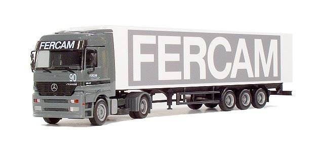 Mercedes-Benz Actros box semitrailer "FERCAM"