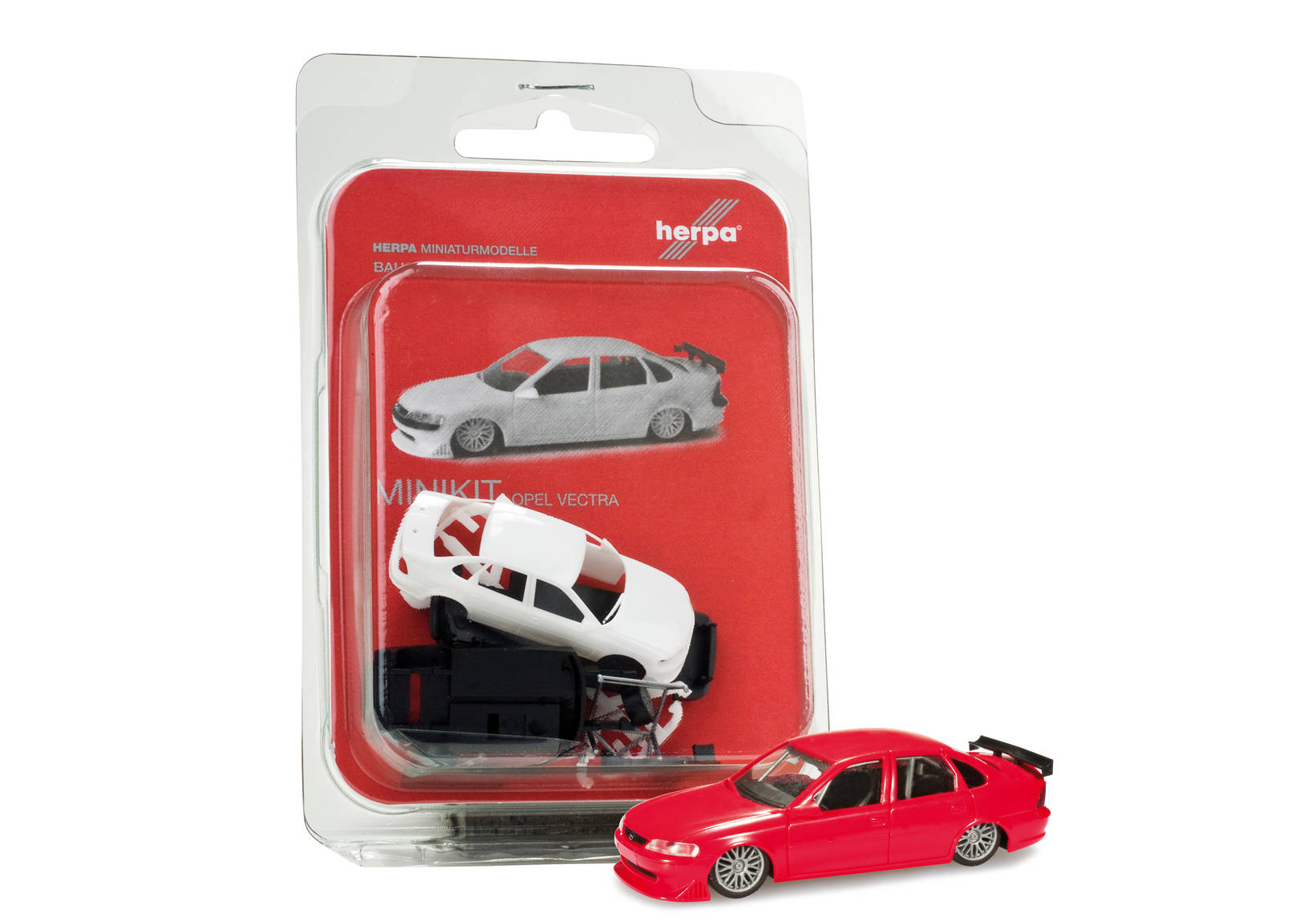 Herpa MiniKit: Opel Vectra racing car, flame red