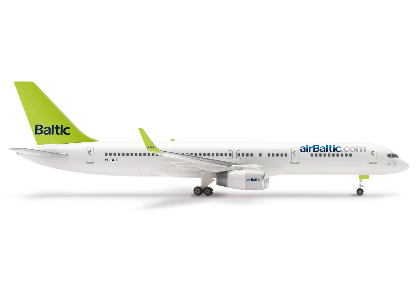 Air Baltic Boeing 757-200 with winglets