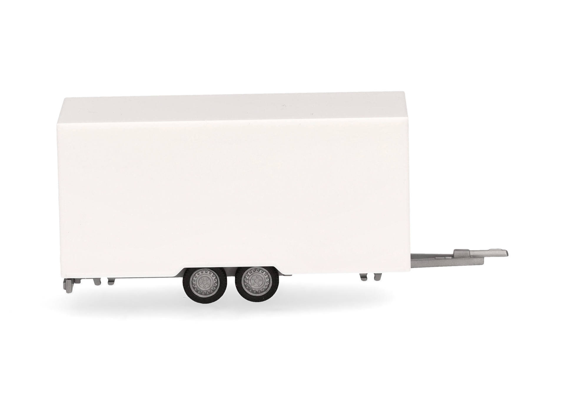 Box trailer 4,7m for cars and vans, white