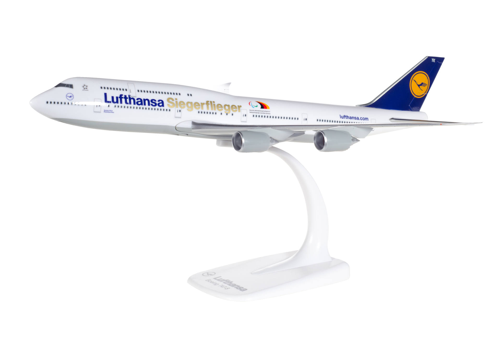 Lufthansa Boeing 747-8 Intercontinental "Siegerflieger Paralympics Rio 2016"