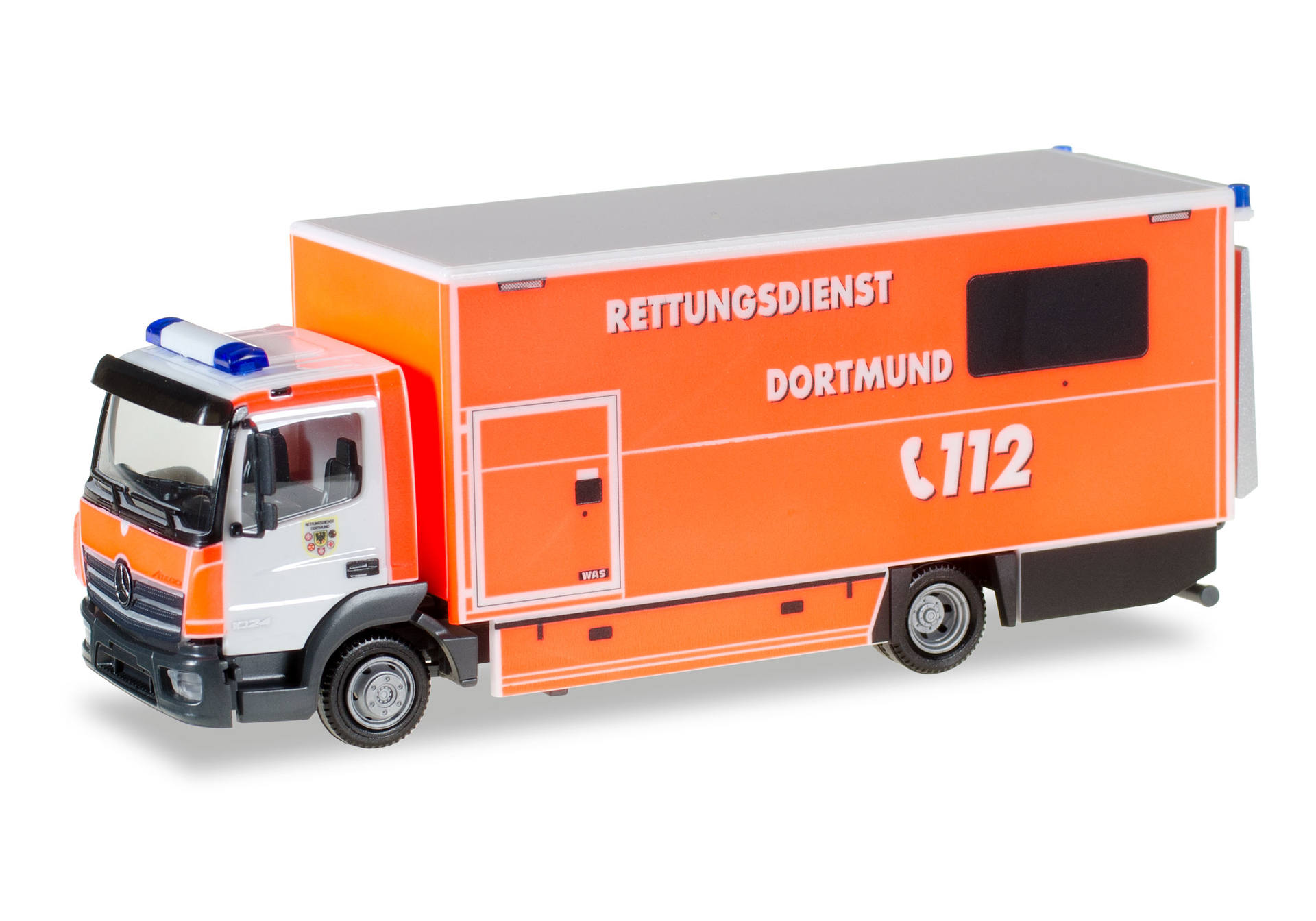 Mercedes-Benz Atego Koffer-LKW mit Ladebordwand "Feuerwehr Dortmund"