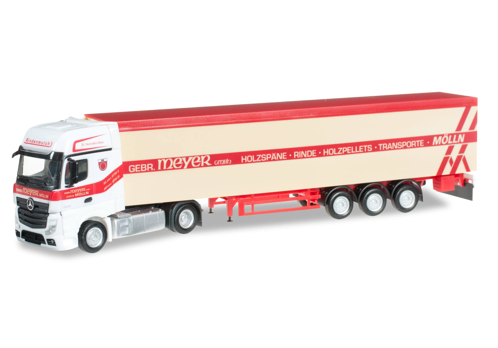 Mercedes-Benz Actros Gigaspace walking floor semitrailer "Meyer"