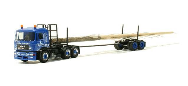 MAN F2000 Evo Holztransporter-Sattelzug "Bayern"