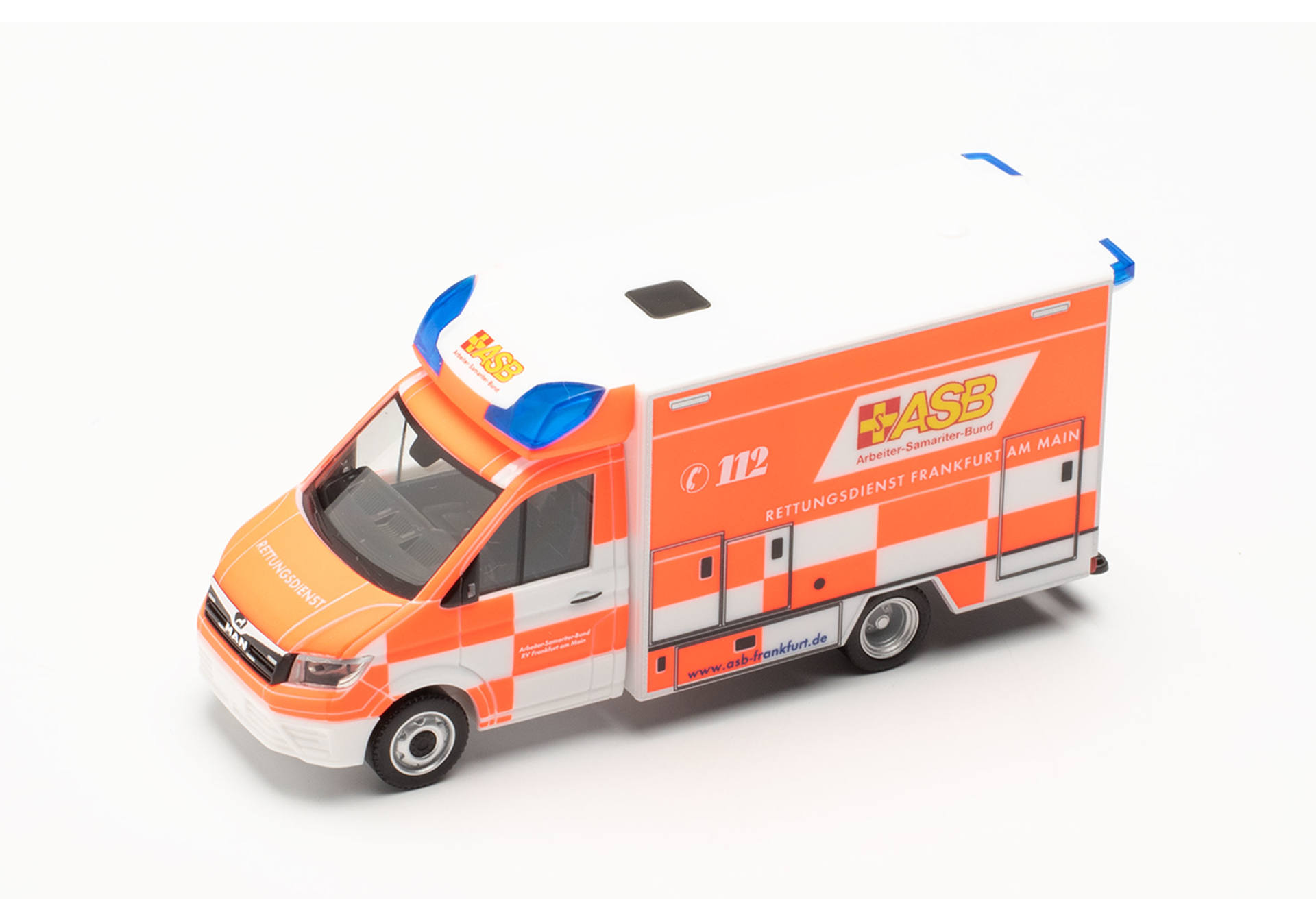 MAN TGE Fahrtec ambulance ASB Frankfurt