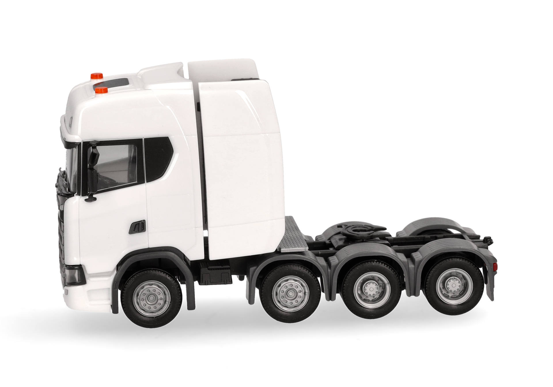 Scania CS20 high roof heavy-duty tractor 4axles (8x4), white