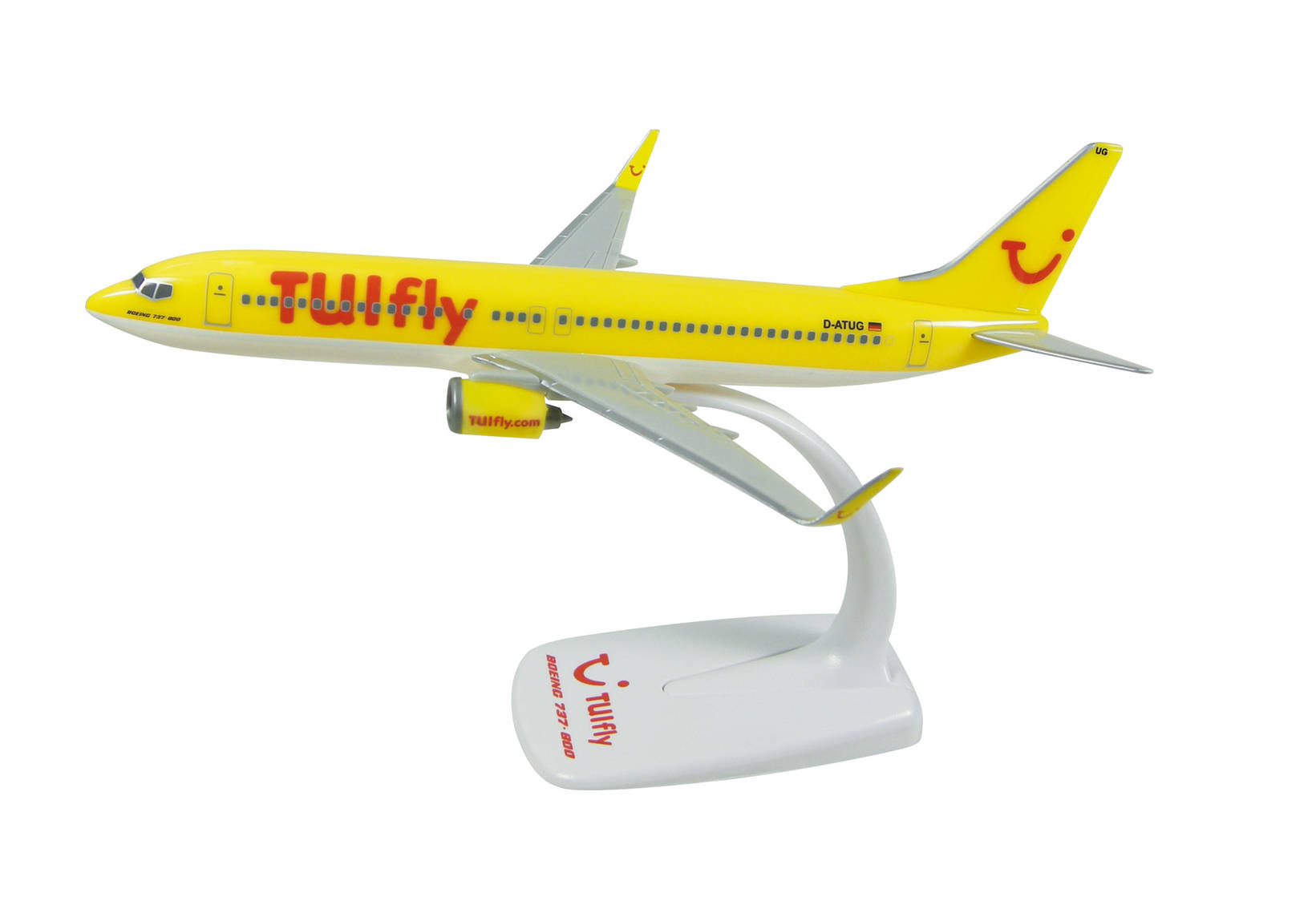 TUIfly Boeing 737-800. This item comes / came in Wooster branded packaging.