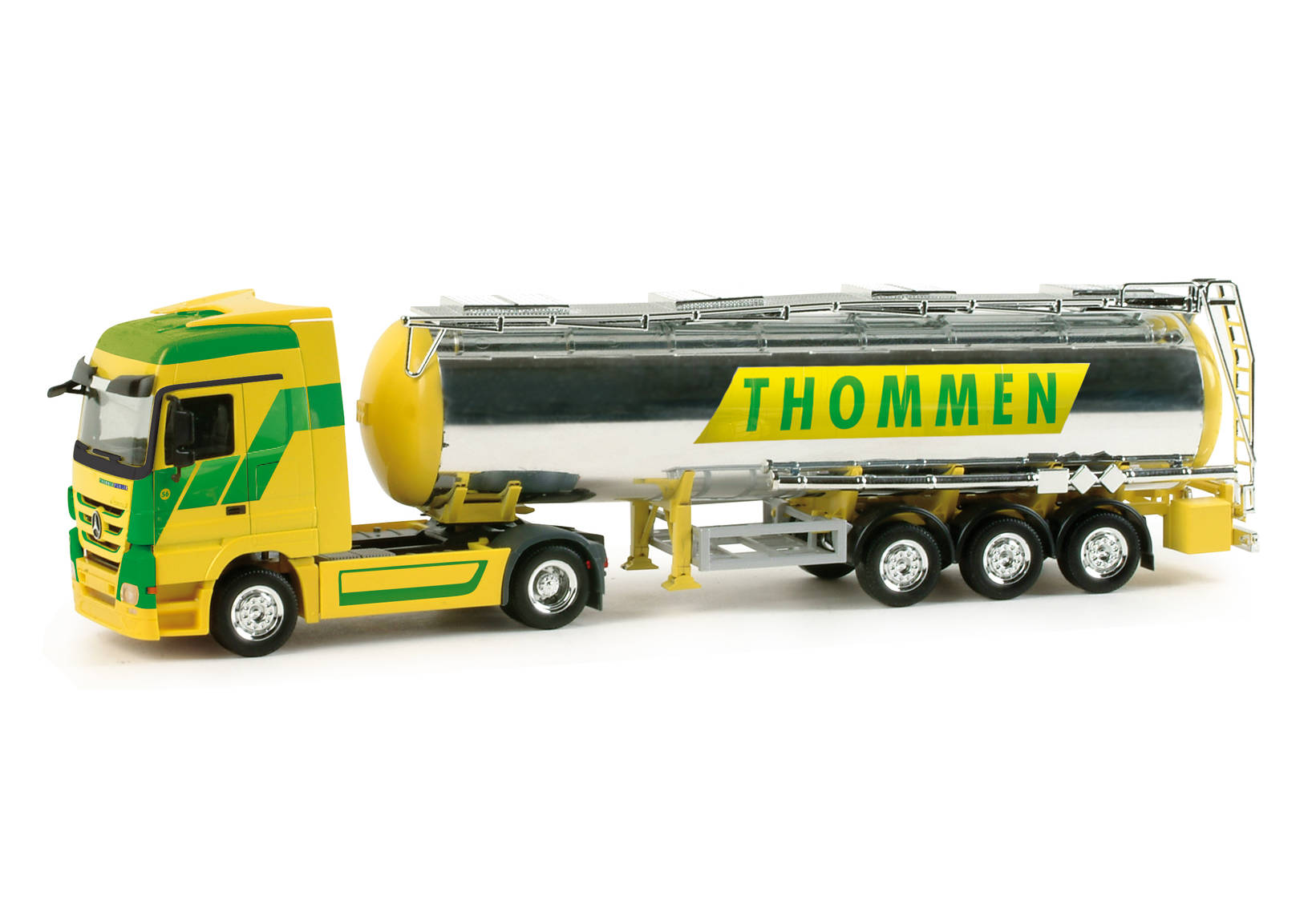 Mercedes-Benz Actros LH chromium plated semitrailer "Thommen" (CH)