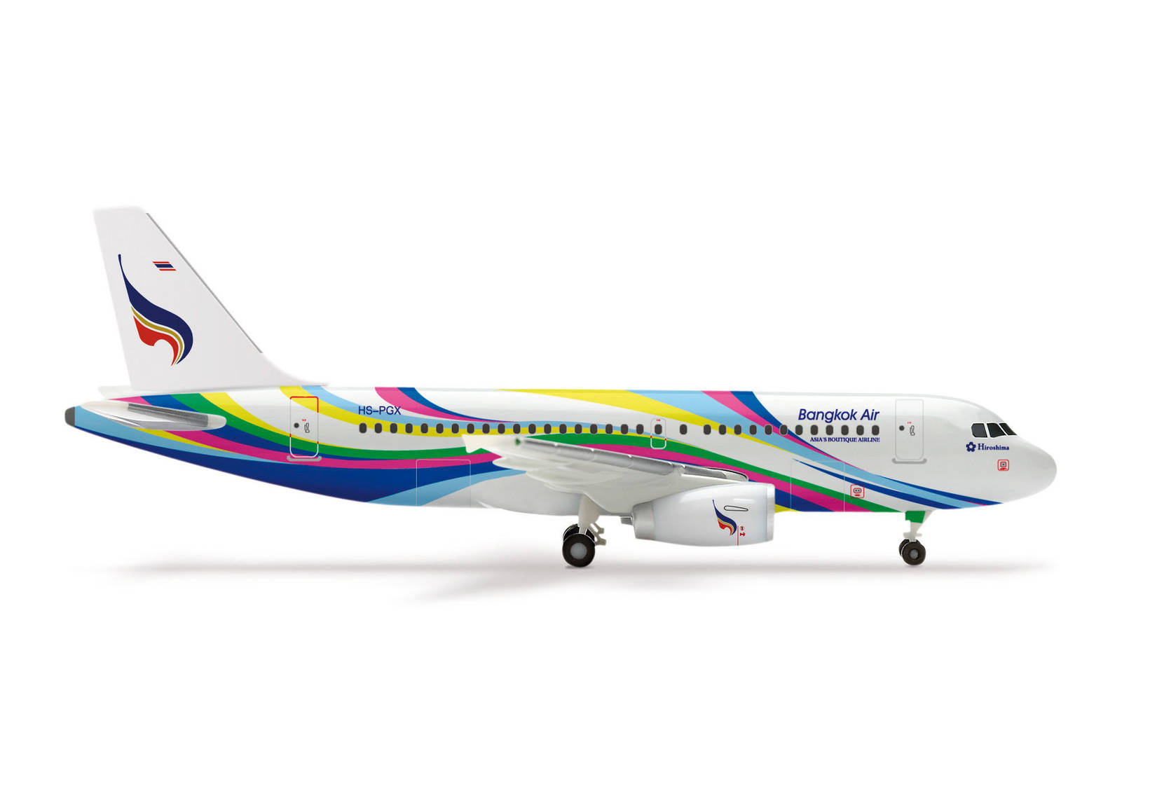 Bangkok Air Airbus A319 "Hiroshima"
