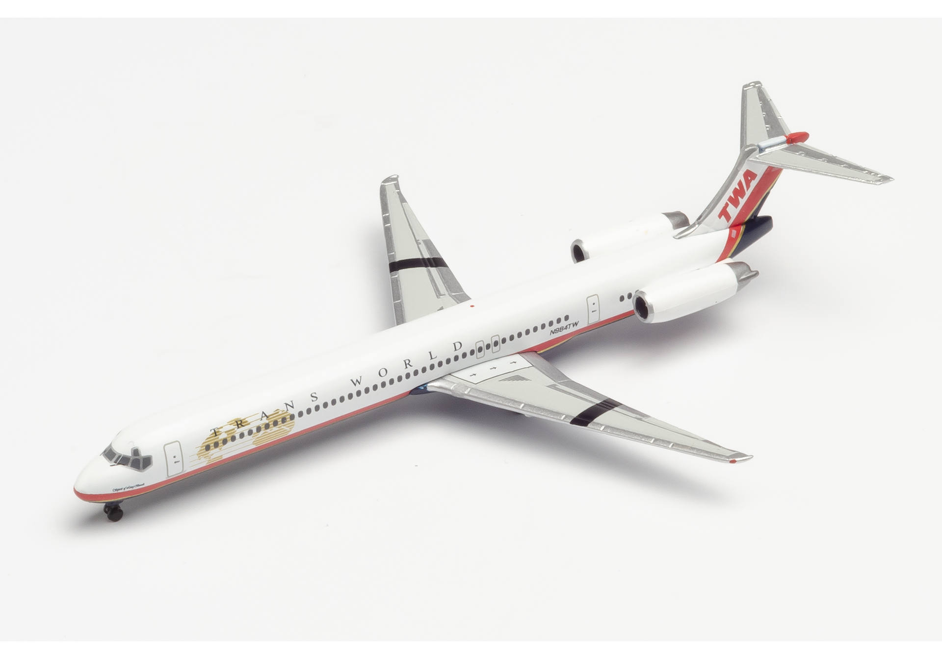 TWA - Trans World Airlines McDonnell Douglas MD-83 "Spirit of Long Beach"