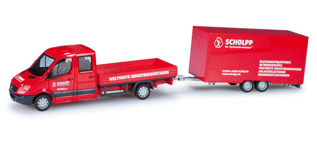 Mercedes-Benz Sprinter mit Anhänger "Scholpp"