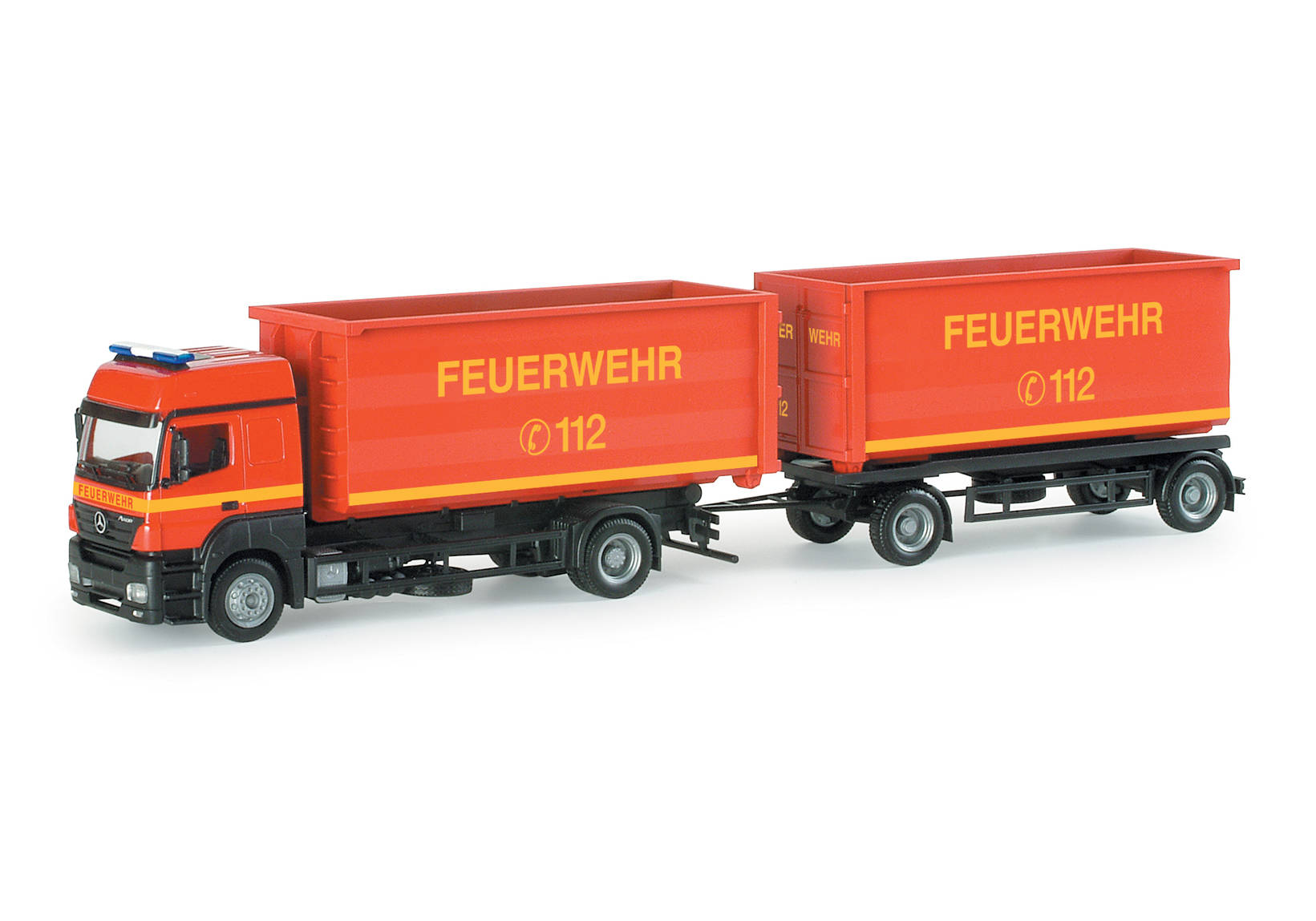 Mercedes-Benz Axor container trailer "fire department"
