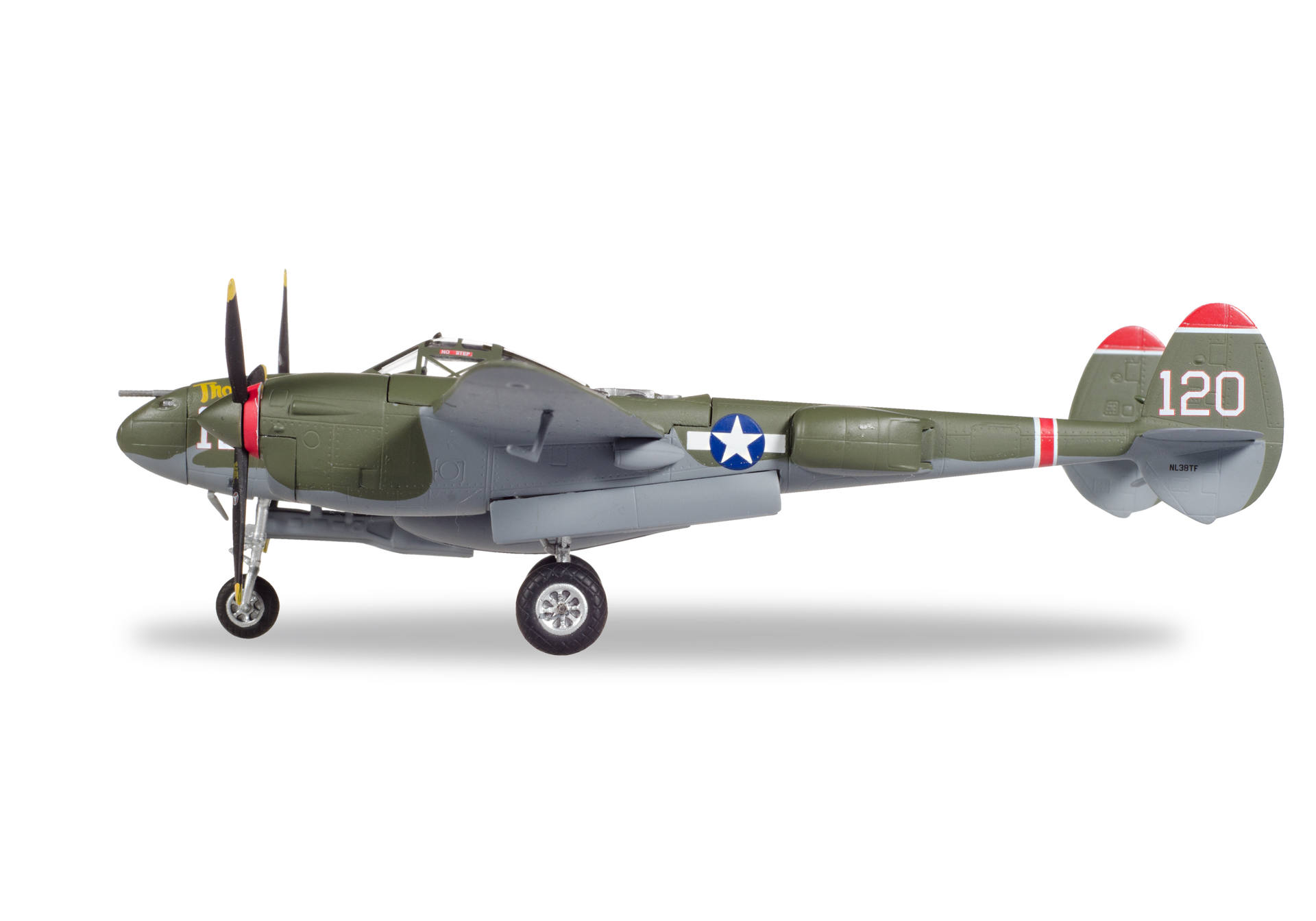 U.S. Army Air Forces (USAAF) Lockheed P-38L Lightning - Captain V.E. Jett, 431st Fighter Squadron, 475 Fighter Group"Thoughts Of Midnite" - NL38TF (120)