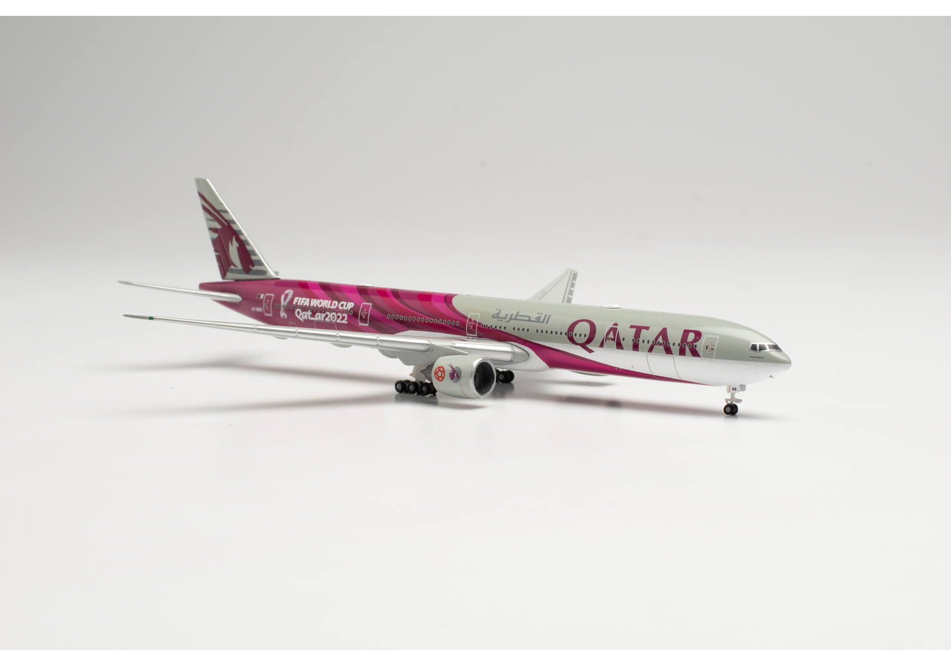 B777-300ER Qatar Airways - anual model 2021