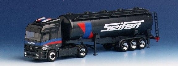 Mercedes-Benz Actros L Silo saddle train 2A/3A