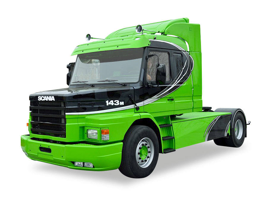 Scania Hauber rigid tractor "Walter Fritz"