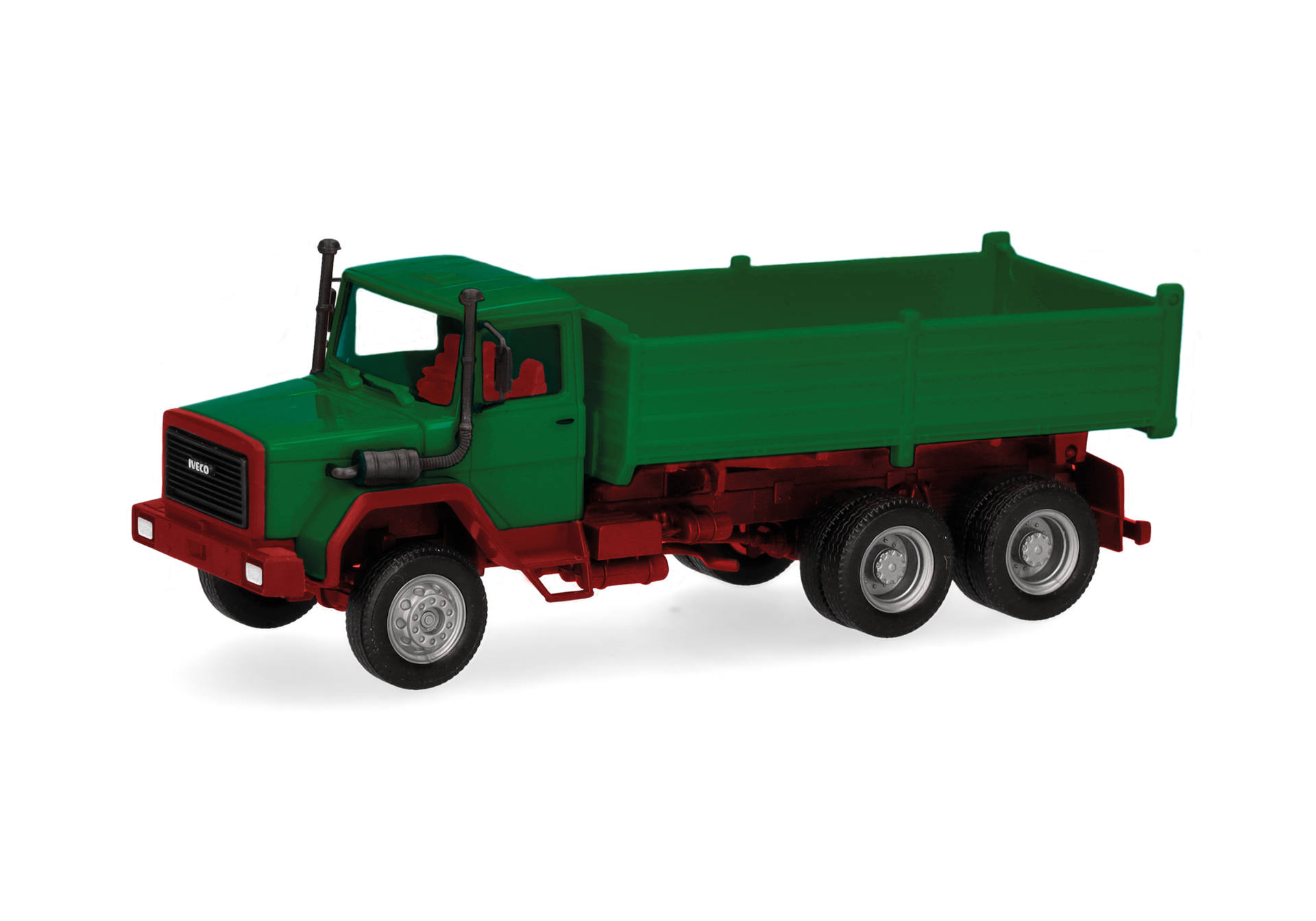 Iveco Hauber Kipp-LKW 3achs, grün