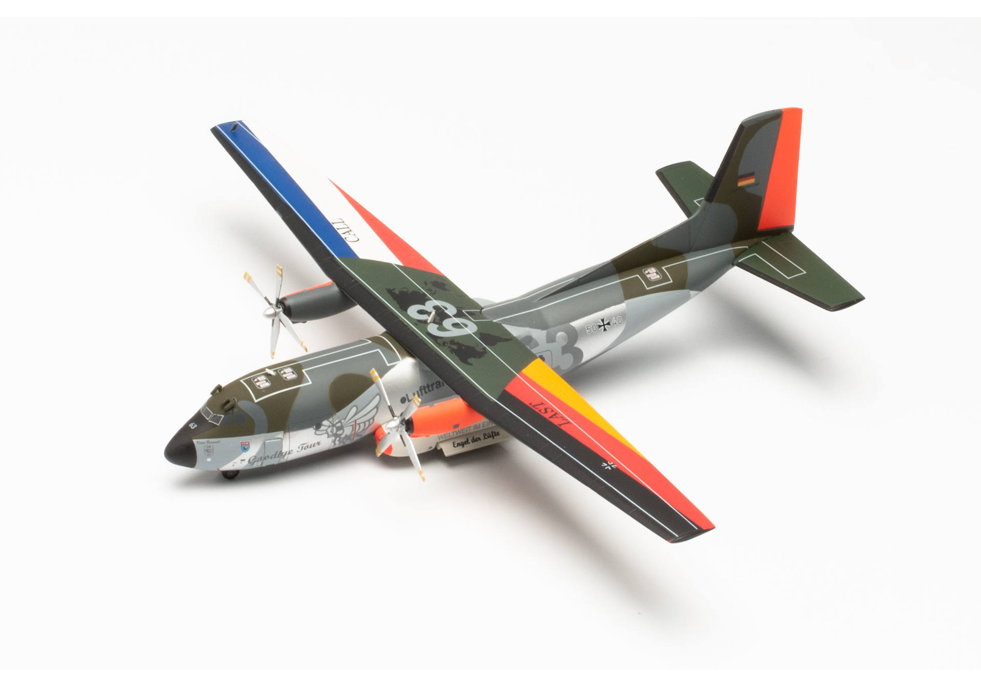 Luftwaffe Transall C-160 - LTG 63 / Air Transport Wing, Hohn Air Base “Retro Brummel” - Transall Fly-out 2021 – 5040