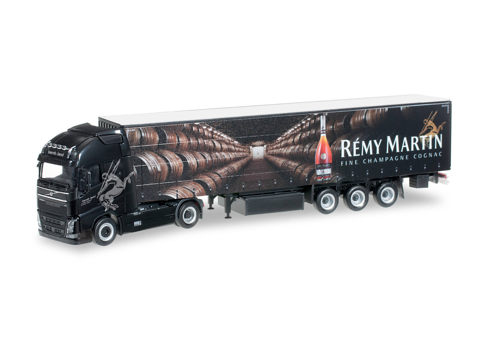 Volvo FH Gl. XL curtain canvas semitrailer "Remy Martin / Spedition Land"