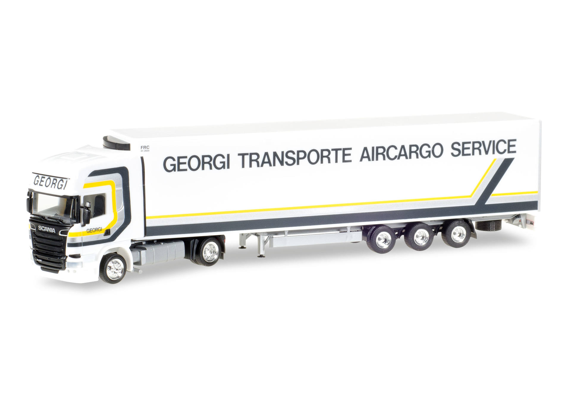 Scania R TL Lowliner refrigerated semitrailer "Georgi Gmbh & Co. KG"