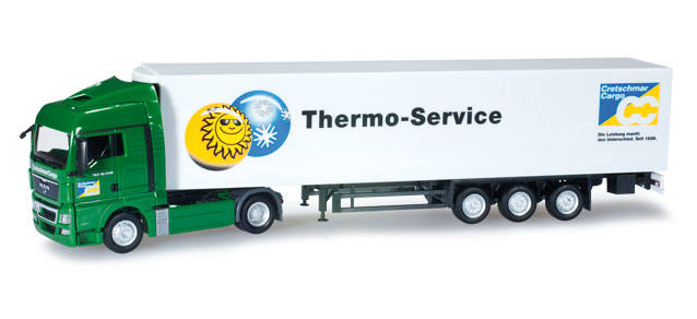 MAN TGX XLX Kühlkoffer-Sattelzug "Cretschmar Cargo"