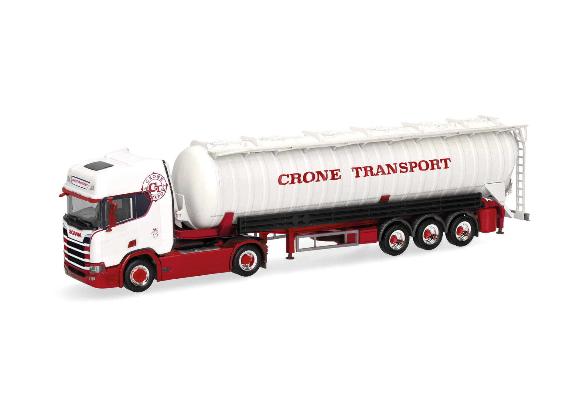 Scania CR 20 HD Saugsilo-Sattelzug "Crone Handel und Transport"