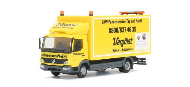 Mercedes-Benz Atego Koffer-LKW "Vergölst"