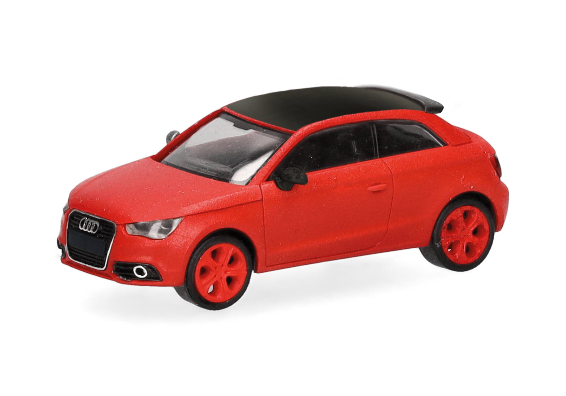 Audi S1, misanorot perleffekt, Dach schwarz