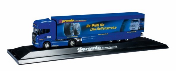 Scania R '09 TL V8 integral case-saddle train