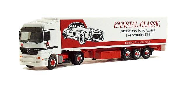Mercedes-Benz Actros LH refrigerated box semitrailer "Ennstal", PC