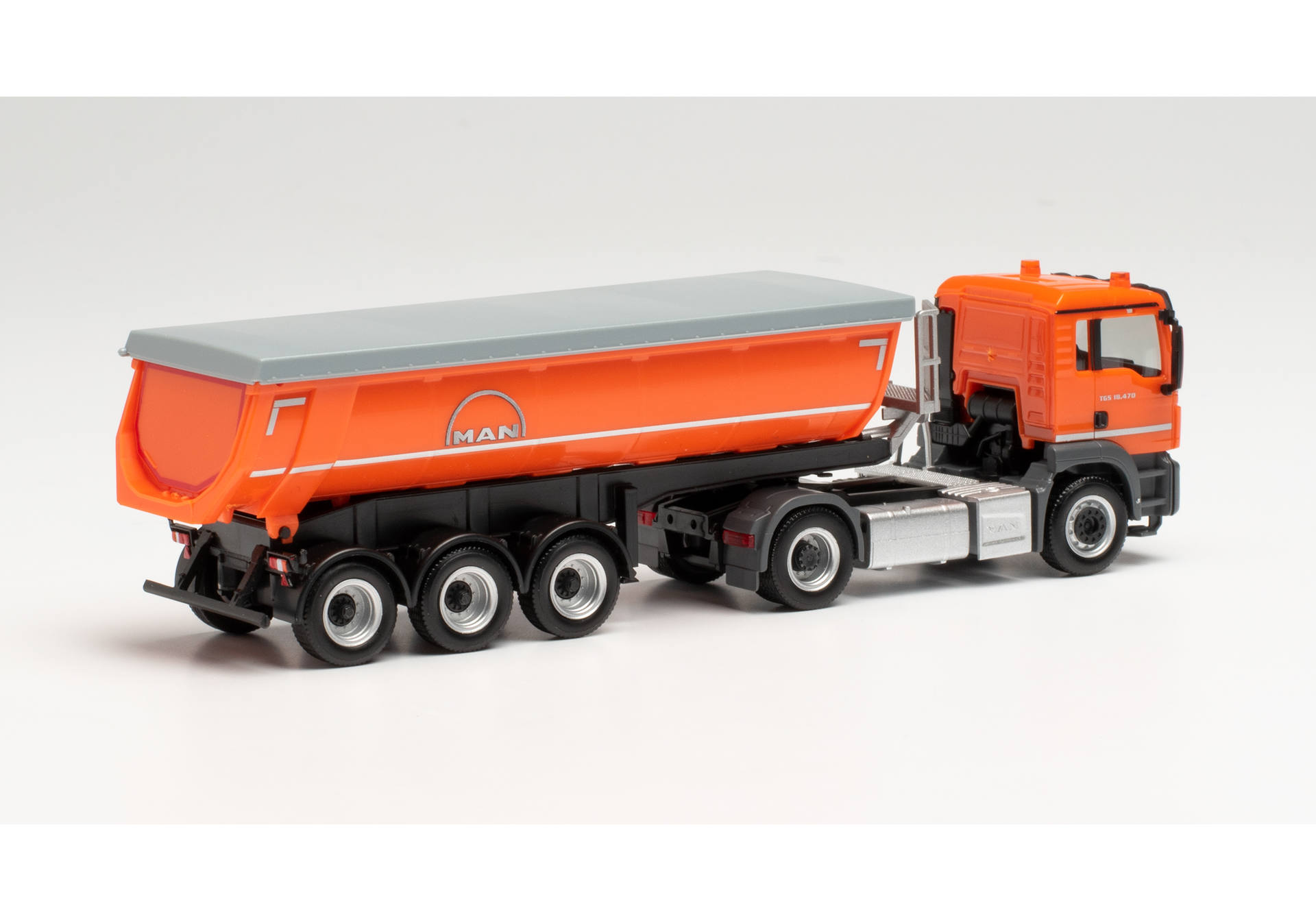 MAN TGS M thermogenic dumper semitrailer truck