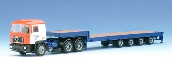 Man F90 low loader saddle train 3a/4a